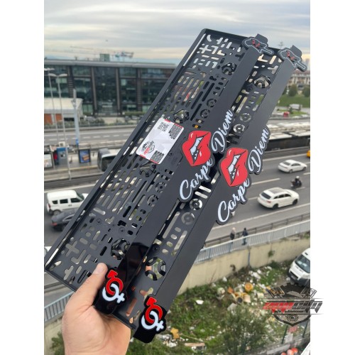 Carpe Diem Özel Tasarım Lüks Pleksi Plakalık